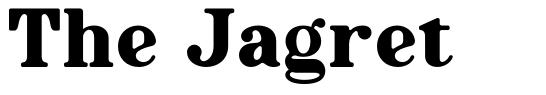 The Jagret шрифт
