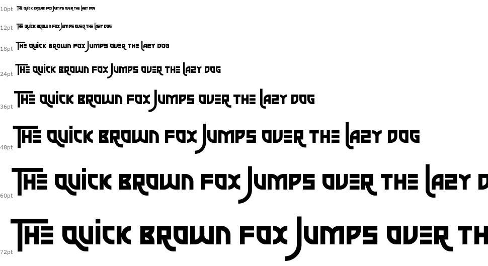 The Jjester font Şelale