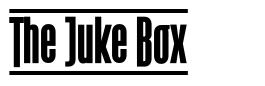 The Juke Box шрифт