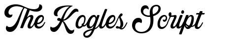 The Kogles Script шрифт