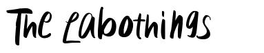 The Labothings font