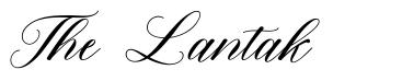 The Lantak フォント