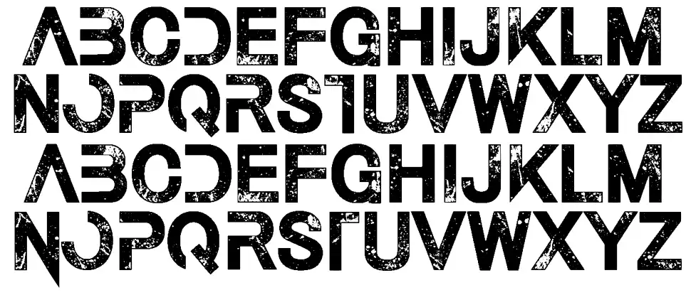 The Last Callfont specimens