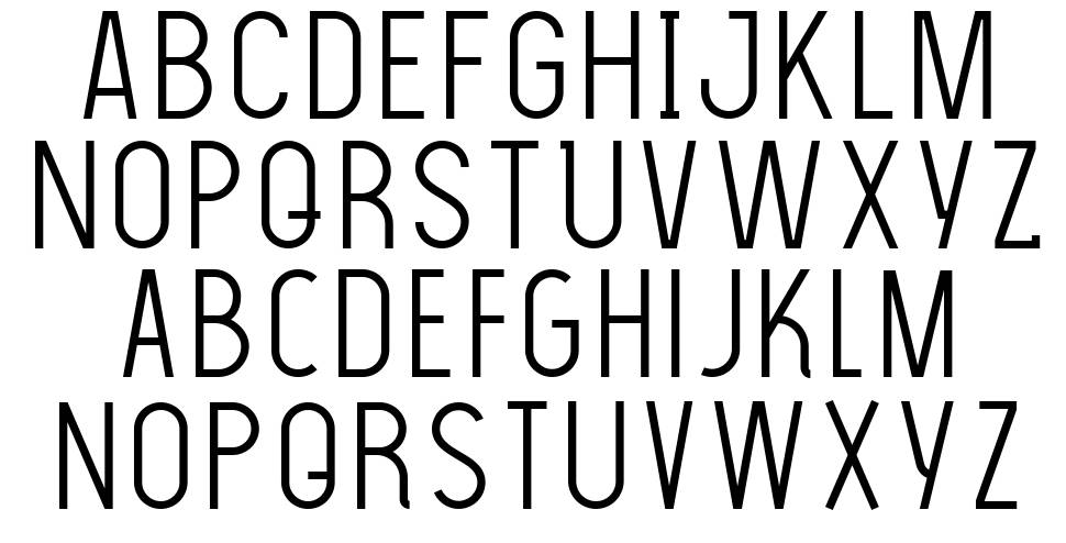 The Light Font font specimens