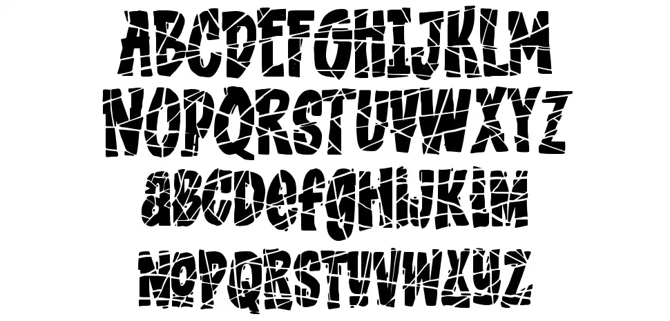 The Lost Souls font specimens