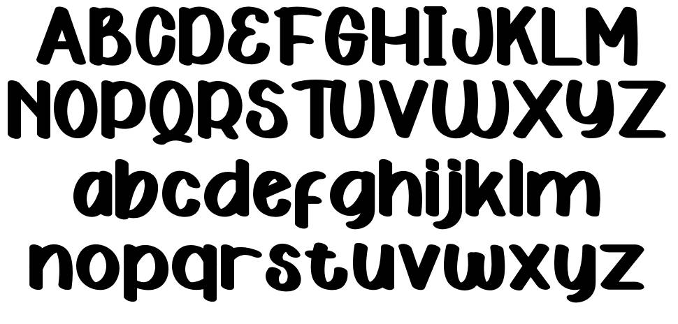 The Me font Örnekler