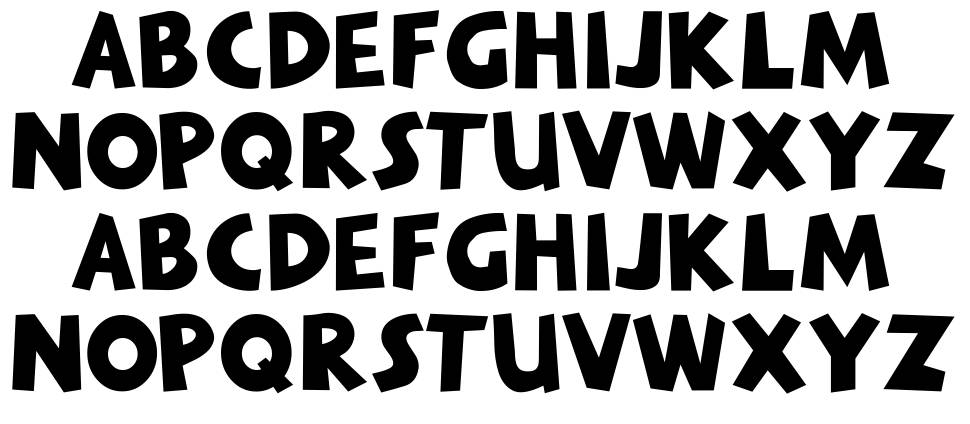 The Minion font Örnekler