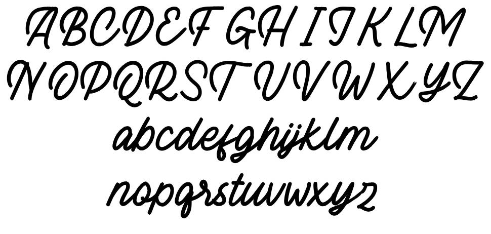 The Moniktun font