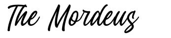 The Mordeus шрифт