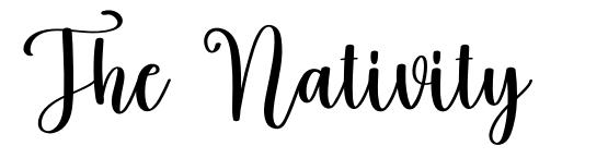 The Nativity font