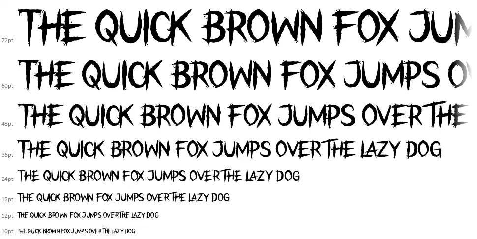 The Night Lampfont waterfall