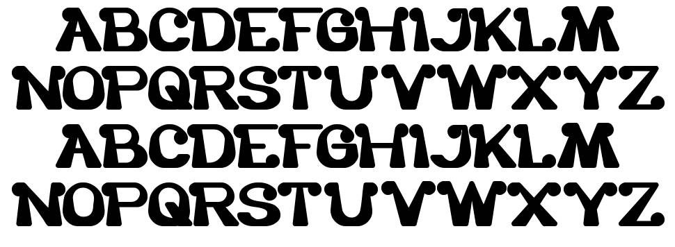 The One And Only Me font specimens