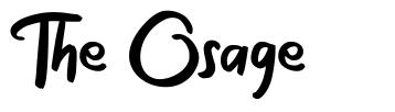The Osage font