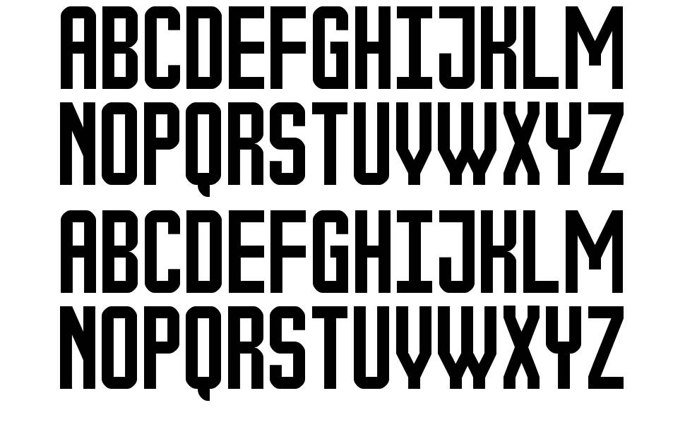 The Outbox St font specimens