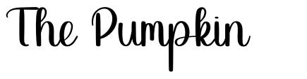 The Pumpkin font