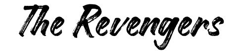 The Revengers font