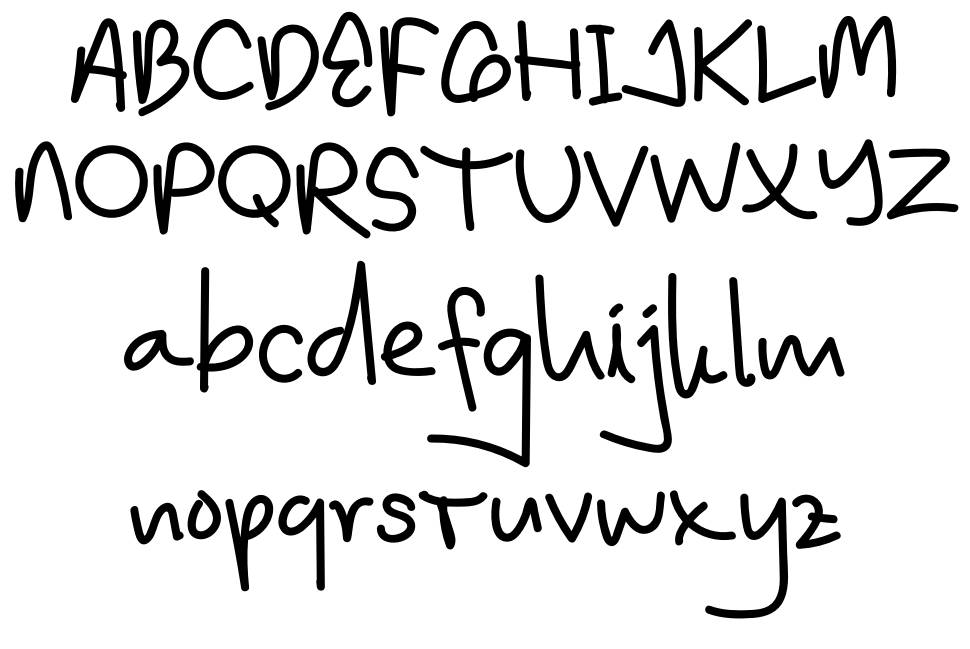 The RightPath font specimens