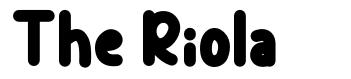 The Riola шрифт