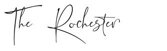 The Rochester schriftart