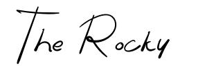 The Rocky font