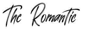 The Romantic шрифт