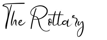 The Rottary шрифт