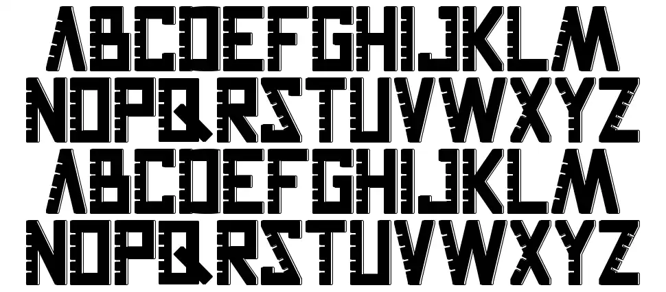 The Ruler font by RaisProject | FontRiver