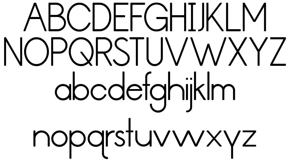 The Second Choice font specimens