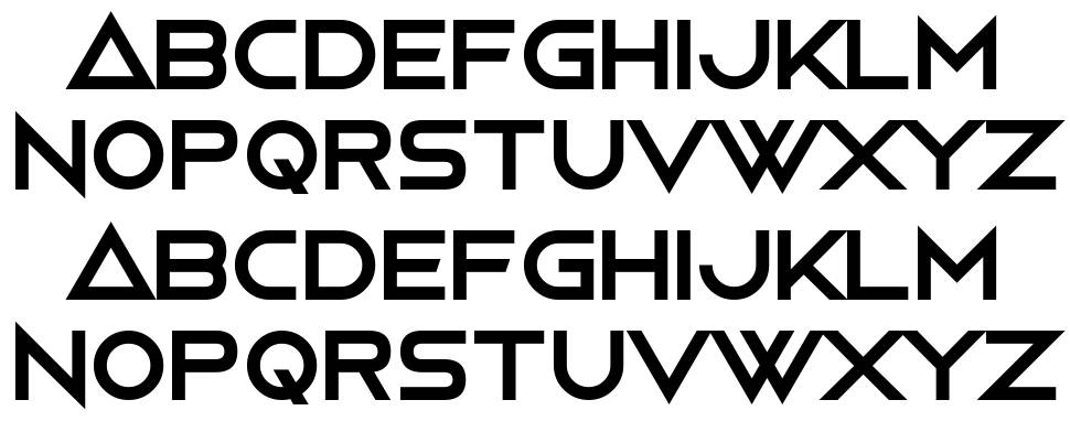 The Shape Of Things font specimens