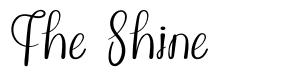 The Shine font