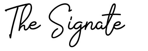 The Signate schriftart