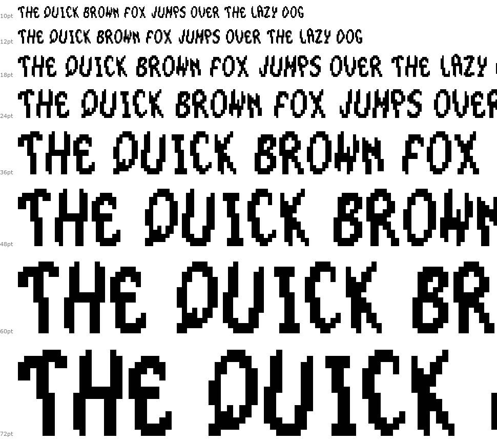 The Smurfs Large Font font Şelale