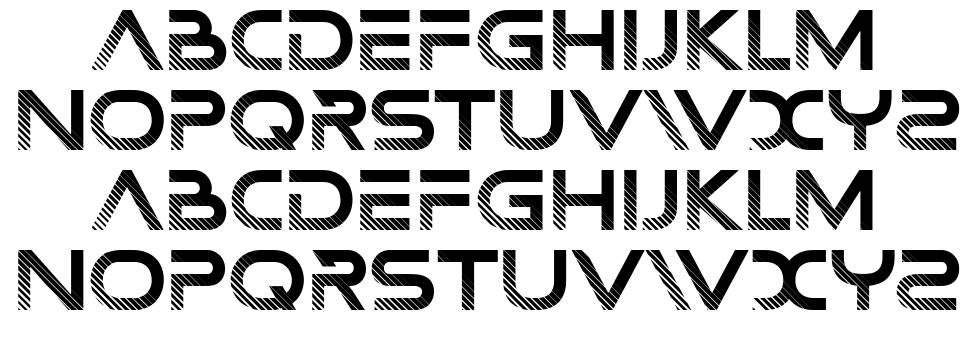 The Solstice font