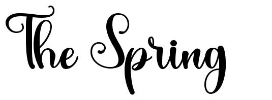 The Spring font