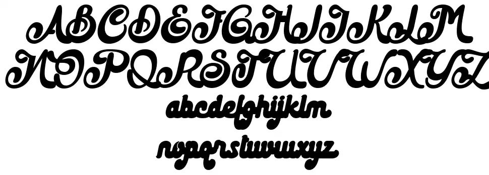 The Stacyfont specimens