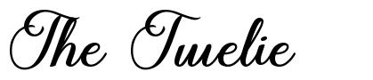 The Twelie шрифт