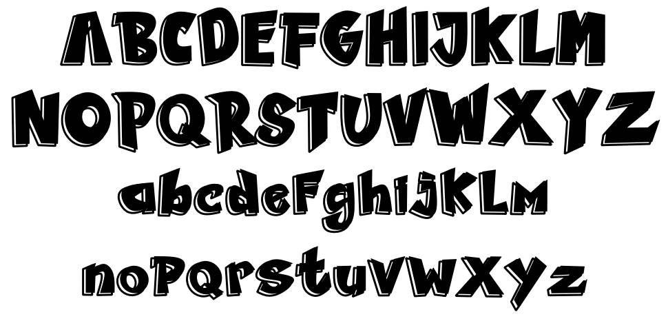 The Warrior font