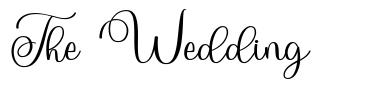 The Wedding schriftart
