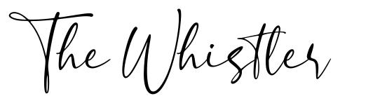 The Whistler font