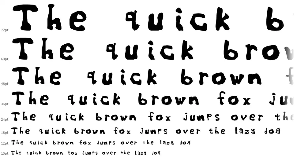 The World's Worst Font font by Kim Berry FontRiver