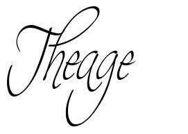Theage 字形