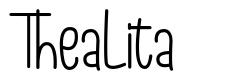 Thealita font