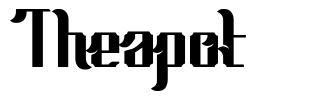 Theapot font