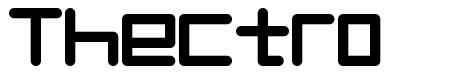 Thectro 字形