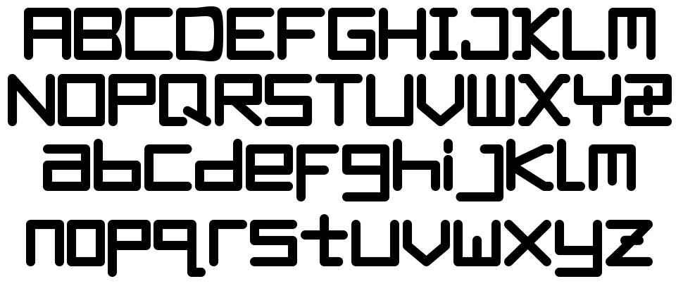 Thectro font specimens