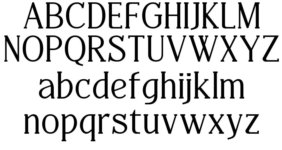 Thenaskle font specimens