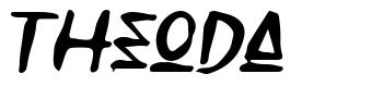 Theoda font