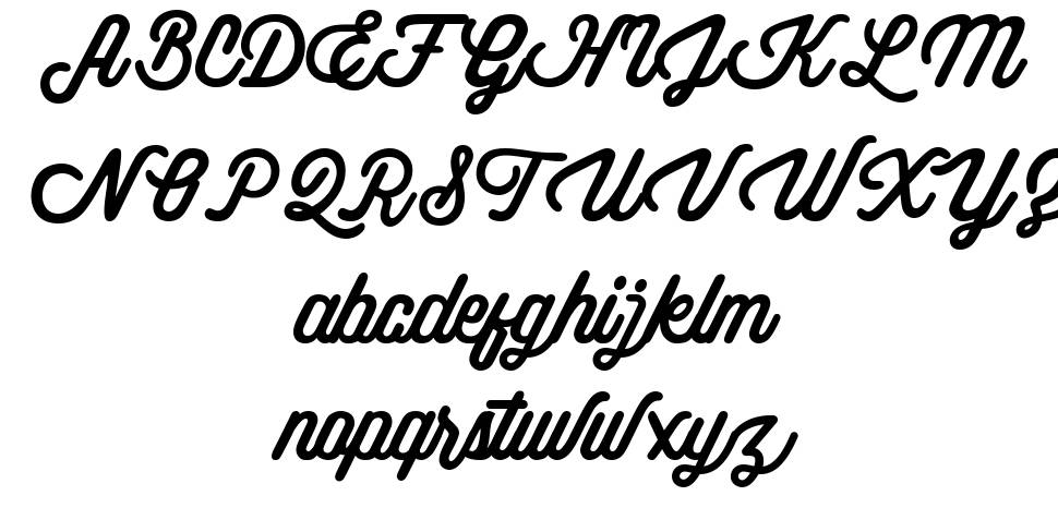 Theon font specimens