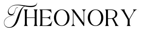 Theonory font