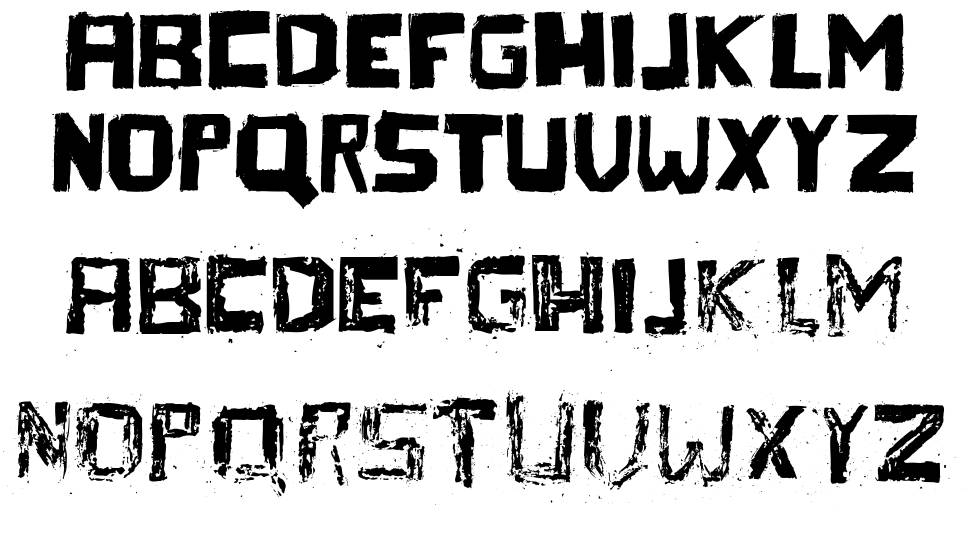 Thereza font specimens